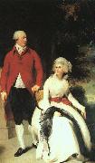  Sir Thomas Lawrence Portrait of Mr and Mrs Julius Angerstein oil on canvas